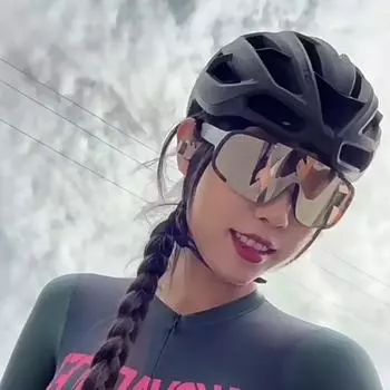 Модные цельные солнцезащитные очки с большой оправой, женские ветрозащитные очки для верховой езды с большим лицом, мужские модные светоотражающие спортивные очки для защиты глаз, горнолыжные очки