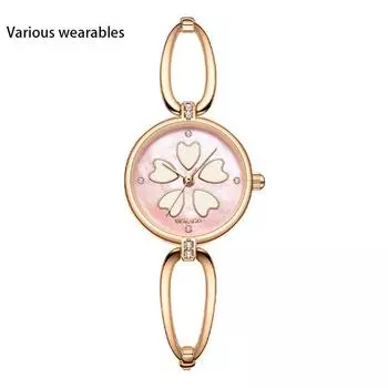 Модные часы-браслет Niche, водонепроницаемые, простые, инкрустированные бриллиантами, легкие, роскошные кварцевые часы