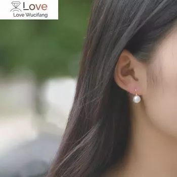 Модные черные серьги с пресноводным жемчугом для женщин, серьги из стерлингового серебра 925 пробы, свадебные и помолвочные украшения