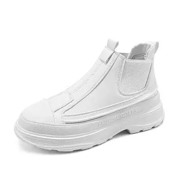 Модные черные высокие массивные кроссовки мужские уличные на платформе легкие мужские кроссовки повседневная дизайнерская обувь мужские кроссовки 39