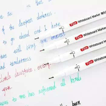 Модные чрезвычайно тонкие 0,5 мм стираемые маркеры для белой доски, учебные офисные креативные цветные маркеры для рисования водяными ручками A1