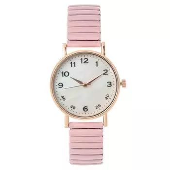 Модные цифровые женские часы Shell Face женские часы с эластичным ремешком кварцевые часы серый