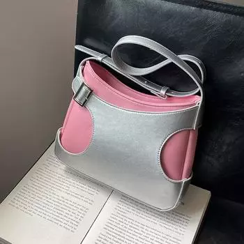 Модные цветные женские сумки-мессенджеры, новые роскошные дизайнерские женские сумки-ведра большой емкости, высококачественные сумки из искусственной кожи