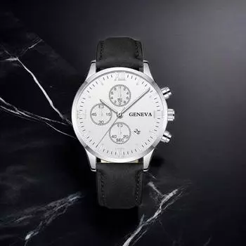 Модные деловые спортивные часы Three Eyes из сплава, аналоговые кварцевые спортивные часы Three Eyes High Literal для занятий спортом, бега на открытом воздухе