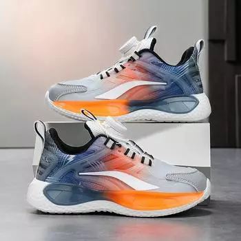 Модные детские баскетбольные кроссовки повседневная обувь для девочек спортивные кроссовки размер 38-39 28 синий