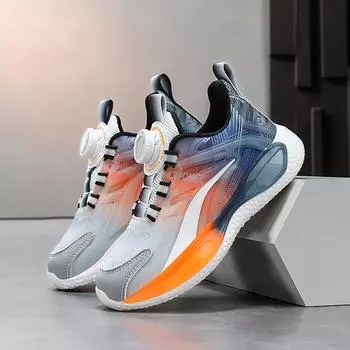 Модные детские баскетбольные кроссовки повседневная обувь детские спортивные кроссовки для девочек размер 38-39 28 синий