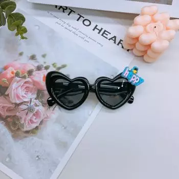 Модные детские солнцезащитные очки детские солнцезащитные очки для путешествий солнцезащитный крем Diy Love милые очки для девочек Tide