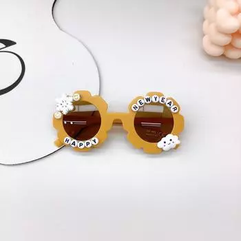 Модные детские солнцезащитные очки для путешествий вогнутой формы солнцезащитные очки с защитой от ультрафиолета детские солнцезащитные очки Tide