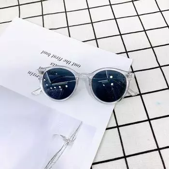 Модные детские солнцезащитные очки с защитой от ультрафиолета для мальчиков и девочек, трендовые солнцезащитные очки, простые детские очки, тренд