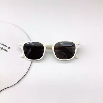 Модные детские солнцезащитные очки вогнутые солнцезащитные очки для девочек солнцезащитный крем защита от ультрафиолета очки для мальчиков Tide бежевый