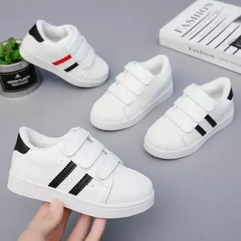 Модные детские туфли Shell Head White 21