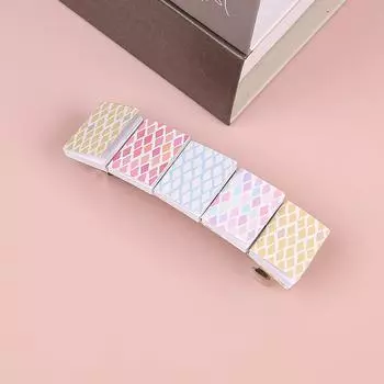 Модные Девочки Книга Зажим для волос Книга Квадрат Школа Классический Пазл Зажим для волос Бумажная Книга Зажим для волос Заколка для Девочек Детей