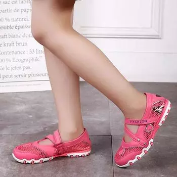 Модные девушки милые модельные туфли в стиле принцессы повседневная спортивная обувь сандалии 26 фиолетовый