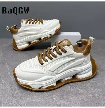 Модные дизайнерские мужские повседневные кроссовки для ходьбы, модные дышащие мужские кроссовки на платформе для бега, обувь для мужчин Zapatillas Hombre 38