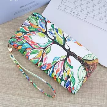 Модные длинные кошельки для женщин, женские сумки из искусственной кожи на молнии, сумки для телефонов, кошелек, кошелек 19.5*10*2.5cm