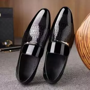 Модные дышащие летние повседневные деловые туфли для мужчин, новинка 2024 года, стильная обувь, дешевая распродажа одежды, костюм, социальная обувь для мужчин 38