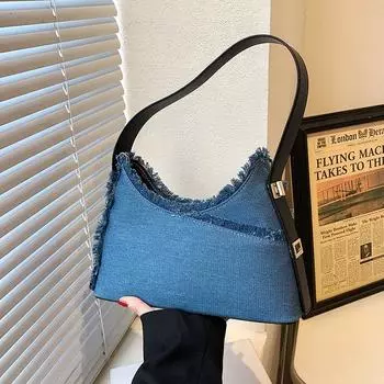 Модные джинсовые сумки и кошельки женские сумки через плечо повседневные женские сумки высокого качества новые