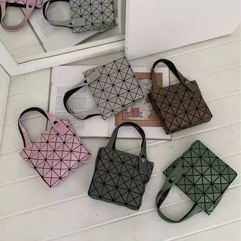 Модные европейские и американские сумки для покупок для женщин, модная сумка через плечо, однотонная высококачественная сумка с плетением 16CM*16CM*4CM