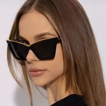 Модные европейско-американские солнцезащитные очки-бабочки — современный уличный стиль, защита от солнца, универсальность и мода C6 green frame gray tablet зелёный