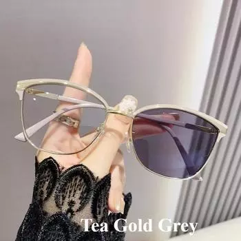 Модные фотохромные солнцезащитные очки «кошачий глаз» унисекс, очки для близорукости с меняющими цвет линзы, женские роскошные очки с минусом диоптрий 0 ~-4,0 0