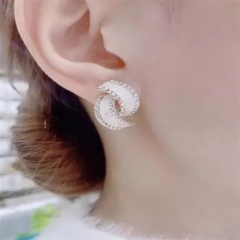 Модные французские капельные масляные модные простые ретро серьги-гвоздики Серьги для женщин серьги Ювелирные изделия Девушка Подарок Brincos