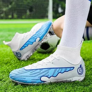 Модные футбольные бутсы унисекс, футбольные бутсы, футбольные ботильоны, молодежные тренировочные кроссовки, спортивная обувь на открытом воздухе 33