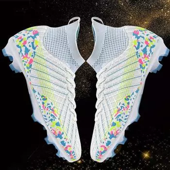 Модные футбольные бутсы унисекс, футбольные бутсы, футбольные ботильоны, молодежные тренировочные кроссовки, спортивная обувь на открытом воздухе, Роналду 34 чёрный