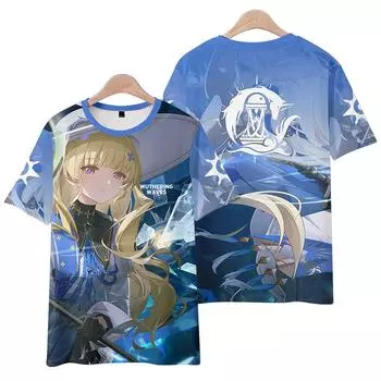 Модные футболки с рисунком «Грозовые волны» для женщин и мужчин, летняя одежда, мужская футболка с круглым вырезом для фитнеса, большие мужские футболки, топы XS