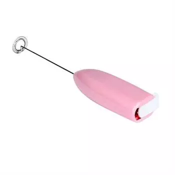 Модные горячие напитки, вспениватель молока, миксер-венчик, мешалка, ПП розовый