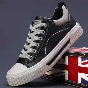 Модные горячие продажи мужской вулканизированной обуви 2024 года новые износостойкие мужские туфли на плоской подошве удобные эластичные мужские повседневные туфли Zapatillas De Deporte 38