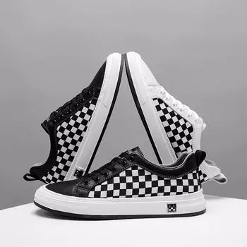 Модные хипстерские кроссовки Xiaobai Cool Casual Board Shoes для активного отдыха на открытом воздухе, легкие кроссовки для бега, спортивные кроссовки на шнуровке для мужчин 38 белый