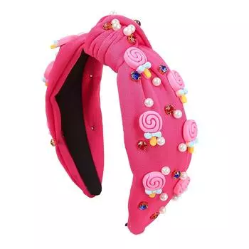 Модные хрустальные повязки на голову для женщин, девочек, жемчужные повязки для волос, праздничные, для вечеринок, с фруктами, сердечками, кроликами, женские аксессуары для волос