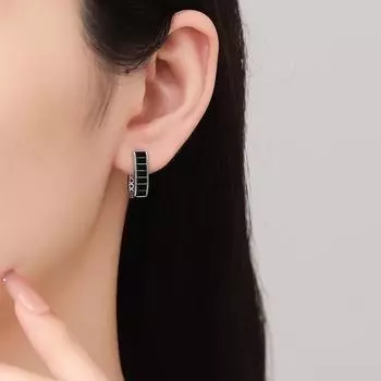 Модные и персонализированные новые U-образные серьги-вкладыши из циркония, модные женские серьги высокого класса для девочек