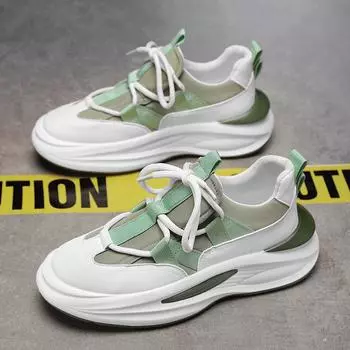 Модные и удобные кроссовки National Tide на толстой подошве для подиума Jitterbug Explosion Outdoor Pops Shoes Niche Casual Shoes 39