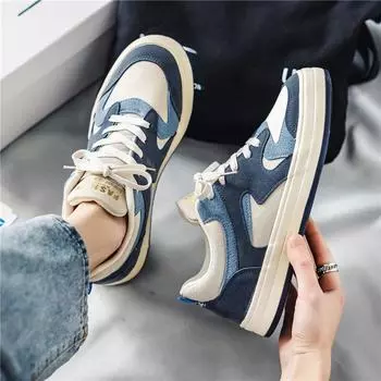 Модные и удобные осенние туфли Tide Дышащая мужская обувь с разнообразной повседневной спортивной обувью Низкие туфли Tide 39