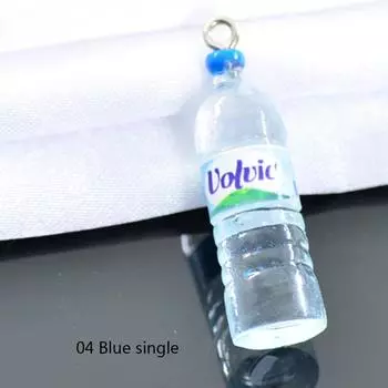 Модные индивидуальные пластиковые бутылки вина, кулон ручной работы, милые забавные 1 пара ювелирных изделий, цельные серьги-подвески, серьги-капли коричневый