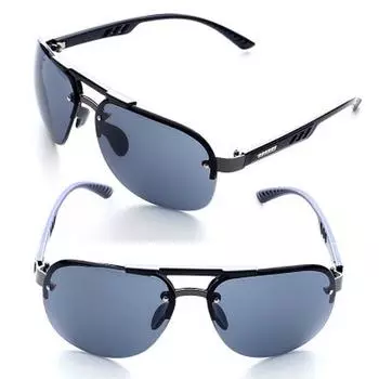 Модные индивидуальные солнцезащитные очки, солнцезащитные очки без оправы, мужские солнцезащитные очки для вождения фиолетовый