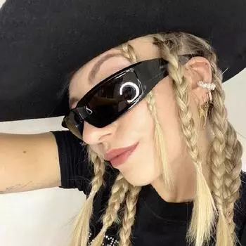 Модные индивидуальные солнцезащитные очки, солнцезащитные очки для мужчин и женщин, спортивные очки в стиле панк, уличные очки унисекс, оттенки ручной работы glasses cloth random color