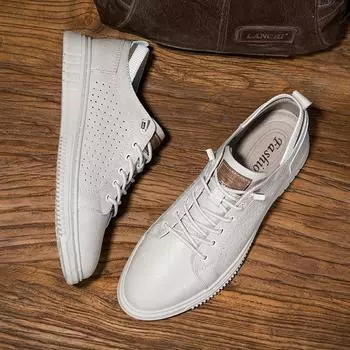 Модные итальянские брендовые мужские туфли из натуральной кожи в английском стиле, оксфордские туфли, мужская офисная обувь, деловая обувь, модная повседневная обувь 36 бежевый