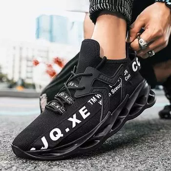 Модные классические дышащие кроссовки для бега уличные мужские удобные сетчатые туфли для пары теннисные туфли для мужчин 39 красный