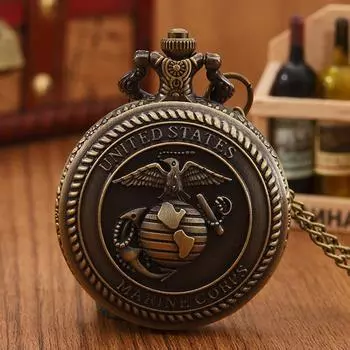 Модные классические мужские часы, винтажные кварцевые карманные часы, карманные часы с ожерельем, идеальный выбор для подарков мужчинам и женщинам