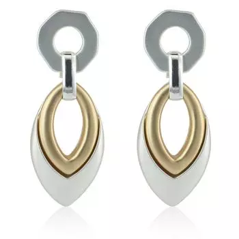 Модные контрастные серьги, женские простые серьги с каплями воды, заводские аксессуары, Ид аль-Фитр Лассер Байрам золотой