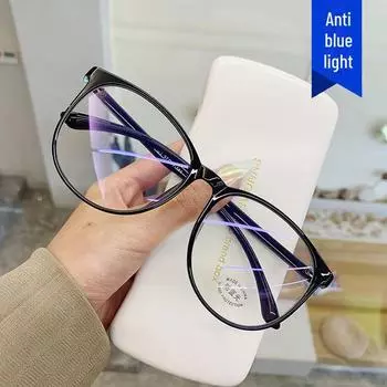 Модные корейские очки для близорукости с защитой от синего света для мужчин и женщин. Идеально подходит для пар. 0 degree blue light blocking flat glasses