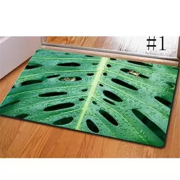 Модные коврики для спальни, нескользящие коврики для входной двери, коврики из подсолнуха 1