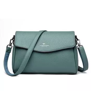 Модные кожаные дизайнерские сумки через плечо для женщин высокого качества женская сумка