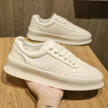 Модные кожаные мужские повседневные кроссовки летние удобные для ходьбы теннисные спортивные туфли для мужчин итальянские деловые дизайнерские мокасины для бега 39 чёрный