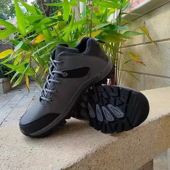 Модные кожаные повседневные туфли весна осень мужские повседневные походные туфли на платформе дизайнерские спортивные туфли мужские модные туфли-оксфорды 6.5 чёрный