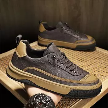 Модные кожаные туфли в британском стиле для мужчин 2024 года, новые повседневные роскошные туфли, удобные кроссовки для активного отдыха, модные нескользящие туфли для вождения, мокасины 39 чёрный