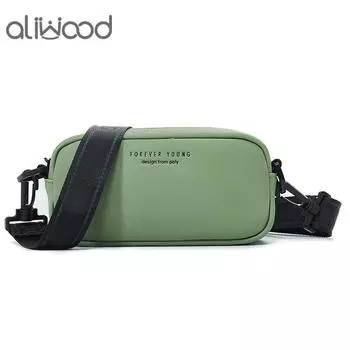 Модные кожаные женские сумки с небольшим клапаном, дизайнерские сумки на ремне, сумки-мессенджеры, женские сумки через плечо, сумки высокого качества хаки