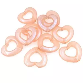 Модные креативные акриловые 10 шт. ручной работы для изготовления ожерелья и сережек с вертикальным отверстием, сделай сам, полые подвески, ювелирные аксессуары шампанского